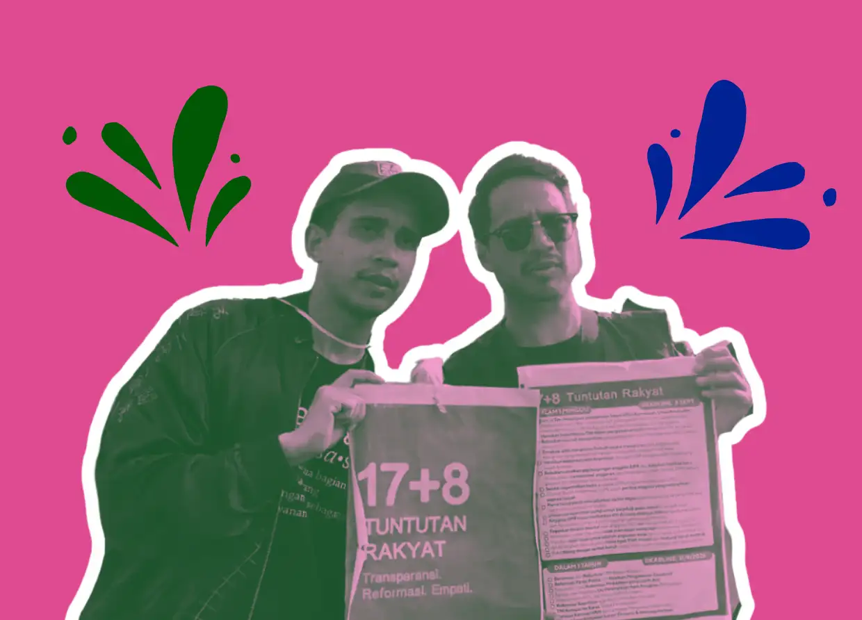 THE VIRAL COLORS OF PROTEST: WHY PINK, GREEN, AND BLUE ARE FLOODING INDONESIA’S STREETS AND FEEDS