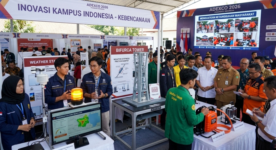 JAVATEKNO - Inovasi Bencana Karya Kampus Lokal Mejeng di ADEXCO 2026